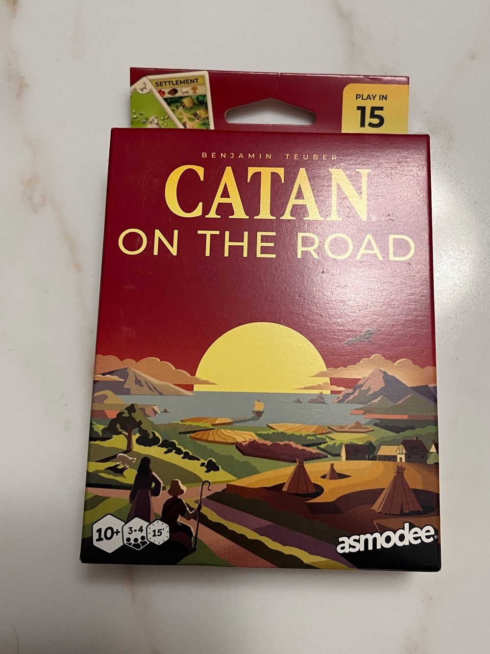 CATAN On The Road Asmodee Travel Card Game. BRAND NEW